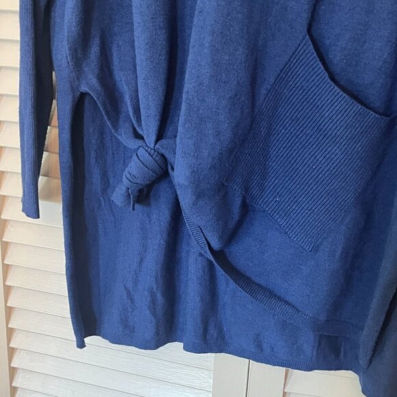 Altar'd State side knot tunic small medium women blue - Picture 2 of 9